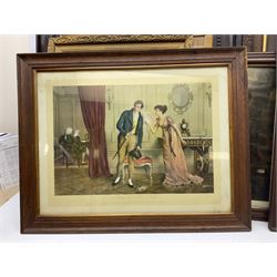 After Charles Haigh Wood 'To be or not to be' colour print, together with collection of early 20th Century prints (10) 