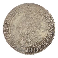 Charles I silver sixpence, anchor mark 1638-39