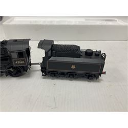 Bachmann ‘00’ gauge - three DCC ready locomotives comprising 32577 Ivatt Class 4 Mogul 2-6-0 locomotive no.43160 in BR black; 32828 Ivatt Class 2 2-6-0 locomotive no.46520 in BR green; 32951 Standard Class 4MT 2-6-0 locomotive no.76066 in BR black; in original boxes (3) 