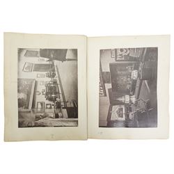 Early 20th century photograph album and contents of approximately 200 photographs and postcards including Alexandra Palace, Isle of Wight, views of Belgaum, India 1917, Palestine and Syria 1917-1919 etc, number of military glass slides and loose photographs