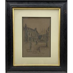 Edward Burrow (British 1869-1935): 'Marlborough College', set seven etchings pub. Cheltenham 1896, 27cm x 19cm (7)