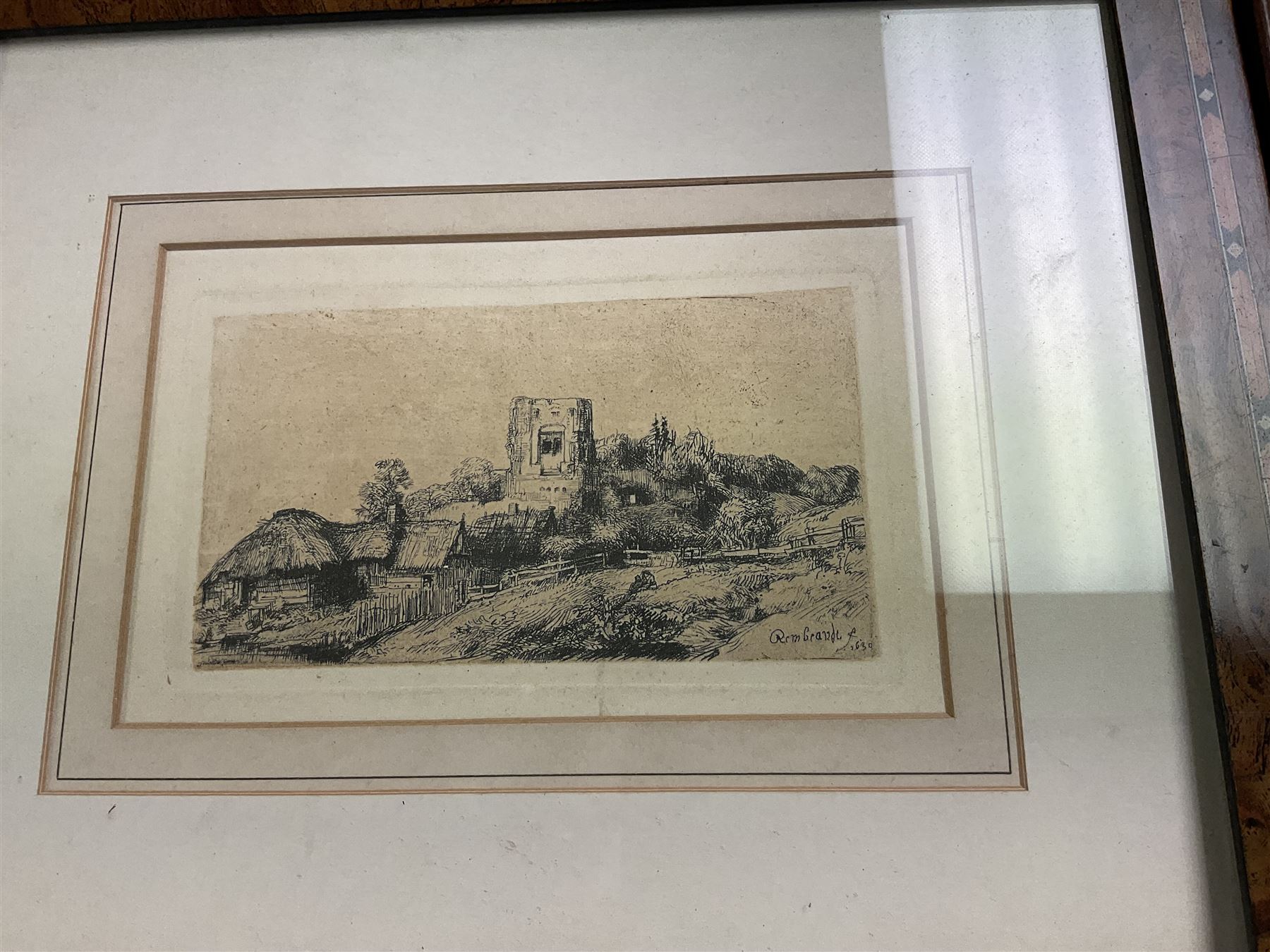 Collection of etchings, artists including Frank Short, Malcolm Osbourne, Anne Hayward (wood engravings), Leonard Russell Squirrell, Grainger Smith, Thomas Riley, Simon Bull, Douglas Ian Smart, Rembrandt (restrike), Kenneth Holmes, William Walcot, Henry Rushbury, etc (16)