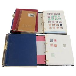 Great British and World stamps, including Machin Definitives in one ring binder folder, Ma...