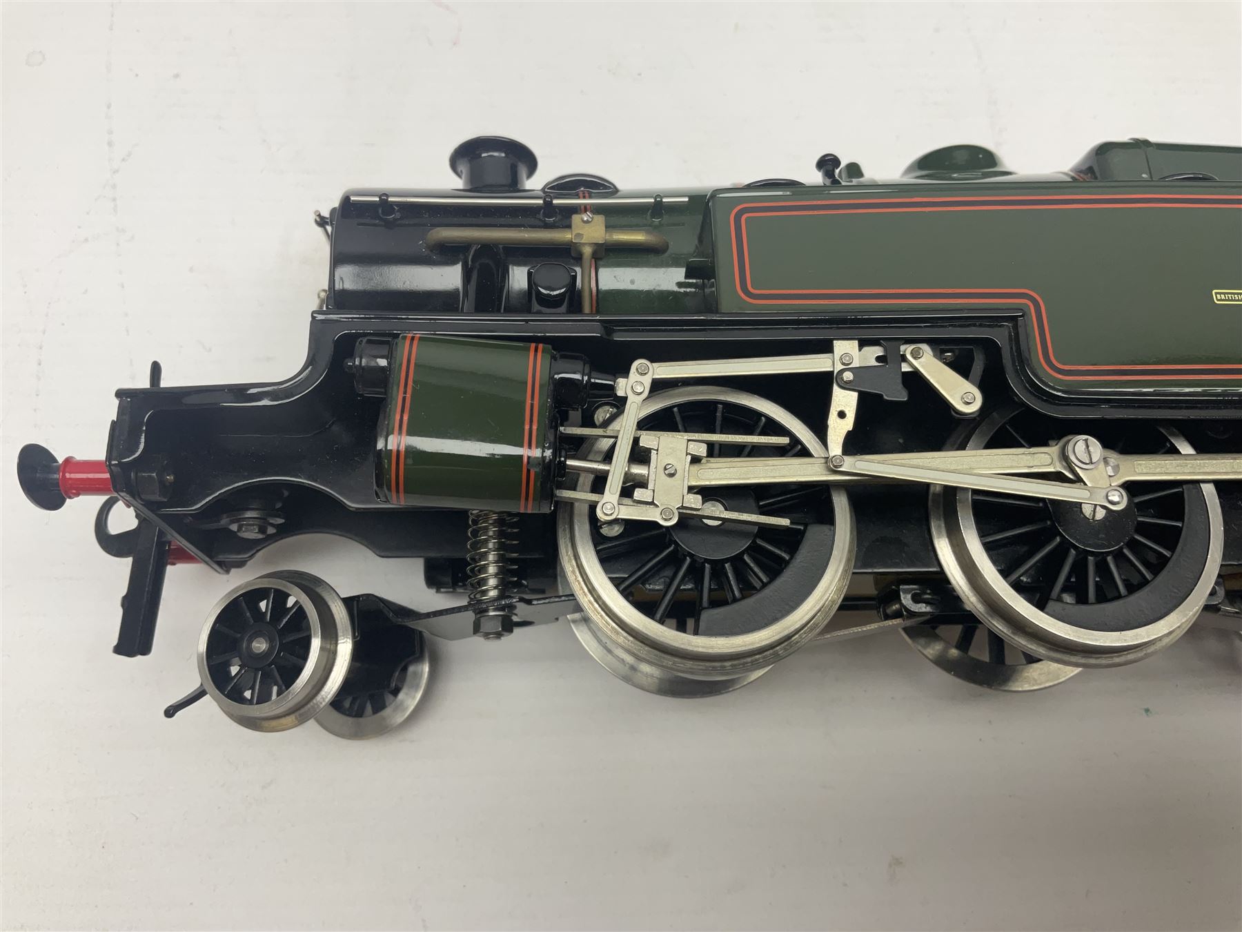 Ace Trains '0' gauge - limited edition E8 Stanier 2-6-4 tank locomotive No.42546 in late BR passenger green with final totem; for two or three rail running; boxed with original packaging and instructions in outer delivery box