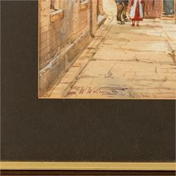John Wynne Williams (British fl.1900-1920): The Three Mariners Inn, Low Conduit Street, Kind Richard III House, and two further Scarborough views, set of five watercolours signed max 25cm x 15cm (5)
