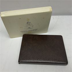 Six Commonwealth of the Bahamas Islands nine coin sets, dated 1972, 1973, 1974, 1975, 1976 and 1979, all minted at the Franklin Mint and containing high denomination silver coins, all cased, and a Bahamas Anniversary 1978 two coin set comprised of two silver proof ten dollar coins, cased 