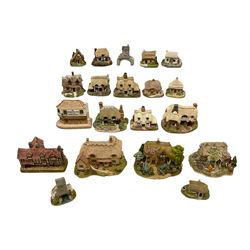 Twenty Lilliput Lane cottages to include 'Canterbury Bells', 'Royal Oak In'', 'Marigold Meadow', 'The Farriers' etc