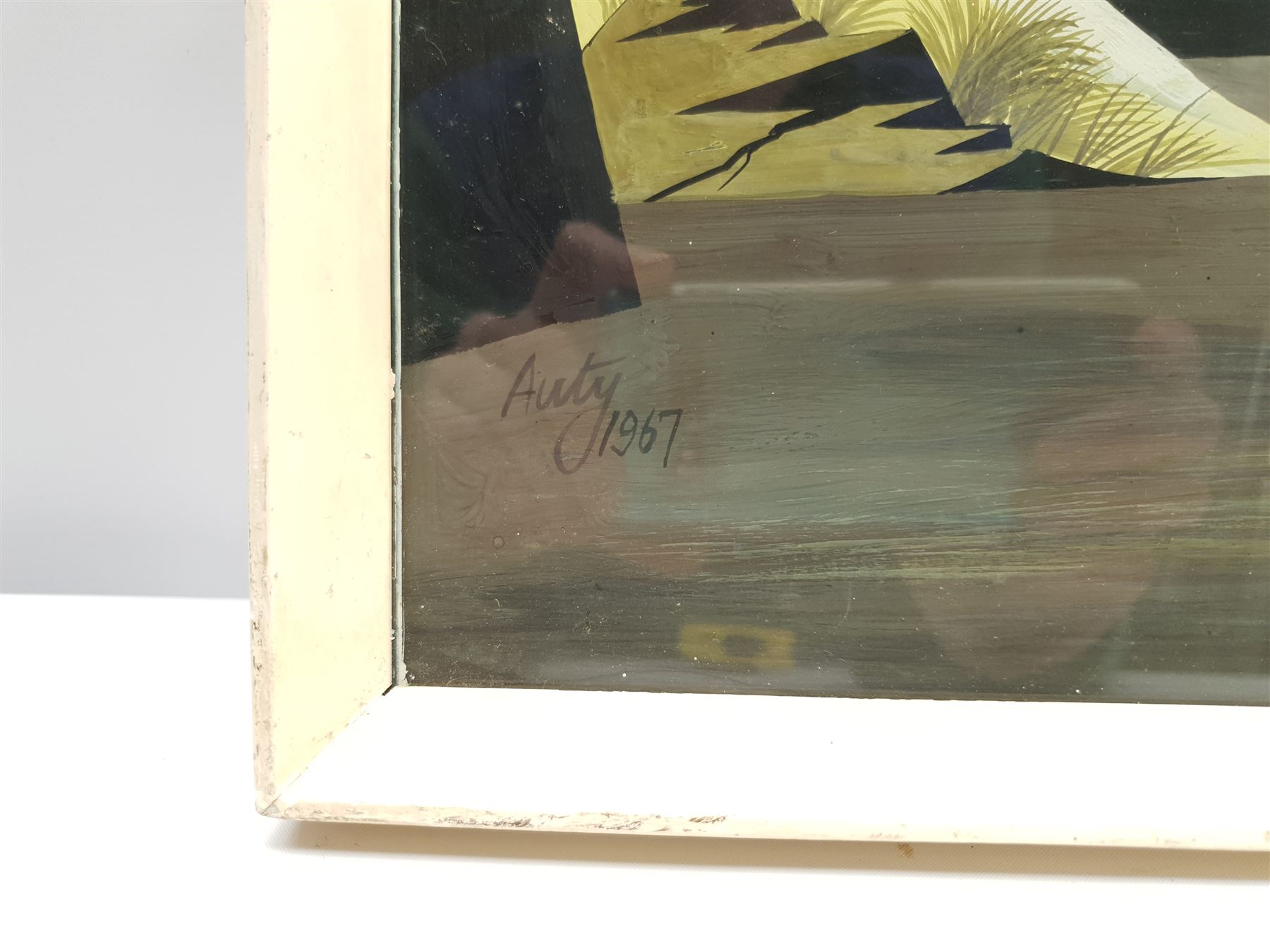 Harold Auty (British 20th century): 'Pirates of Penzance', gouache signed and dated 1967, titled verso 39cm x 61cm