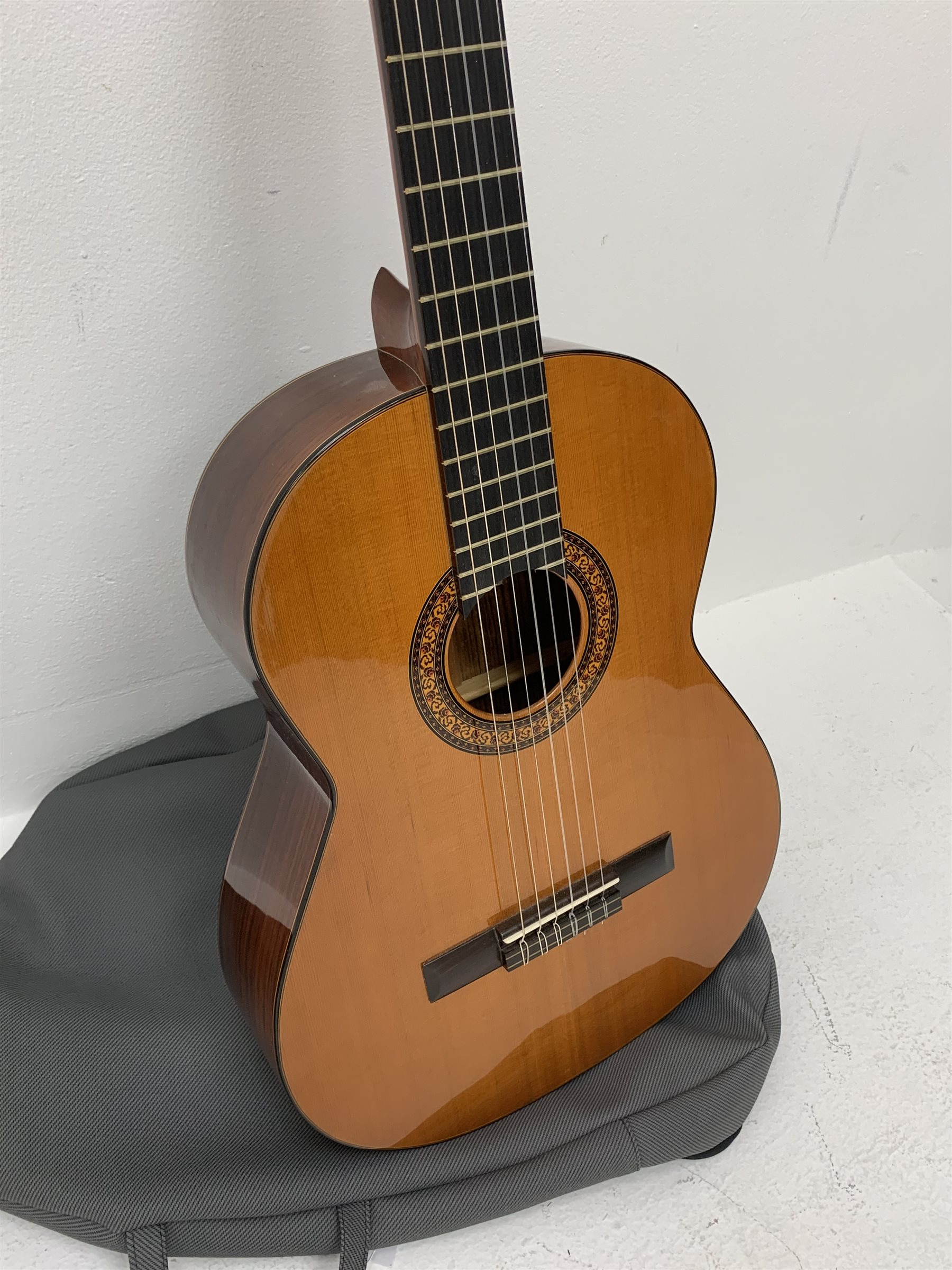 Admira Spain Virtuoso acoustic guitar , bears label, 101cm overall, in
