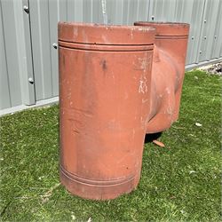 Victorian terracotta chimney cowl - THIS LOT IS TO BE COLLECTED BY APPOINTMENT FROM DUGGLEBY STORAGE, GREAT HILL, EASTFIELD, SCARBOROUGH, YO11 3TX