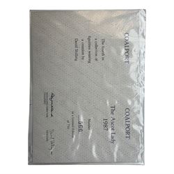 Coalport The Ascot Ladies set of six figures, comprising 1984, 1985, 1986, 1987,1988 and 1989, all with certificates and original boxes