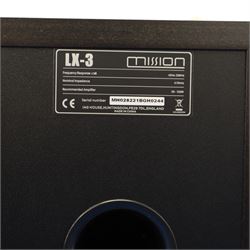 Mission - Pair of LX3 floor standing passive speakers 