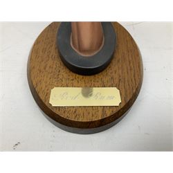 Beswick set of horse head wall plaques 'Champions all', comprising Arkle no.2700, The Minstrel no.2701, Red Rum no.2702, Troy no.2699, all with original boxes