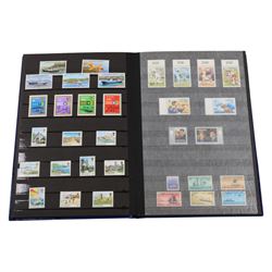 Mostly Great British stamps, including a small quantity of mint decimal, etc, in one box