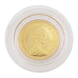 Queen Elizabeth II 1980 gold proof half 