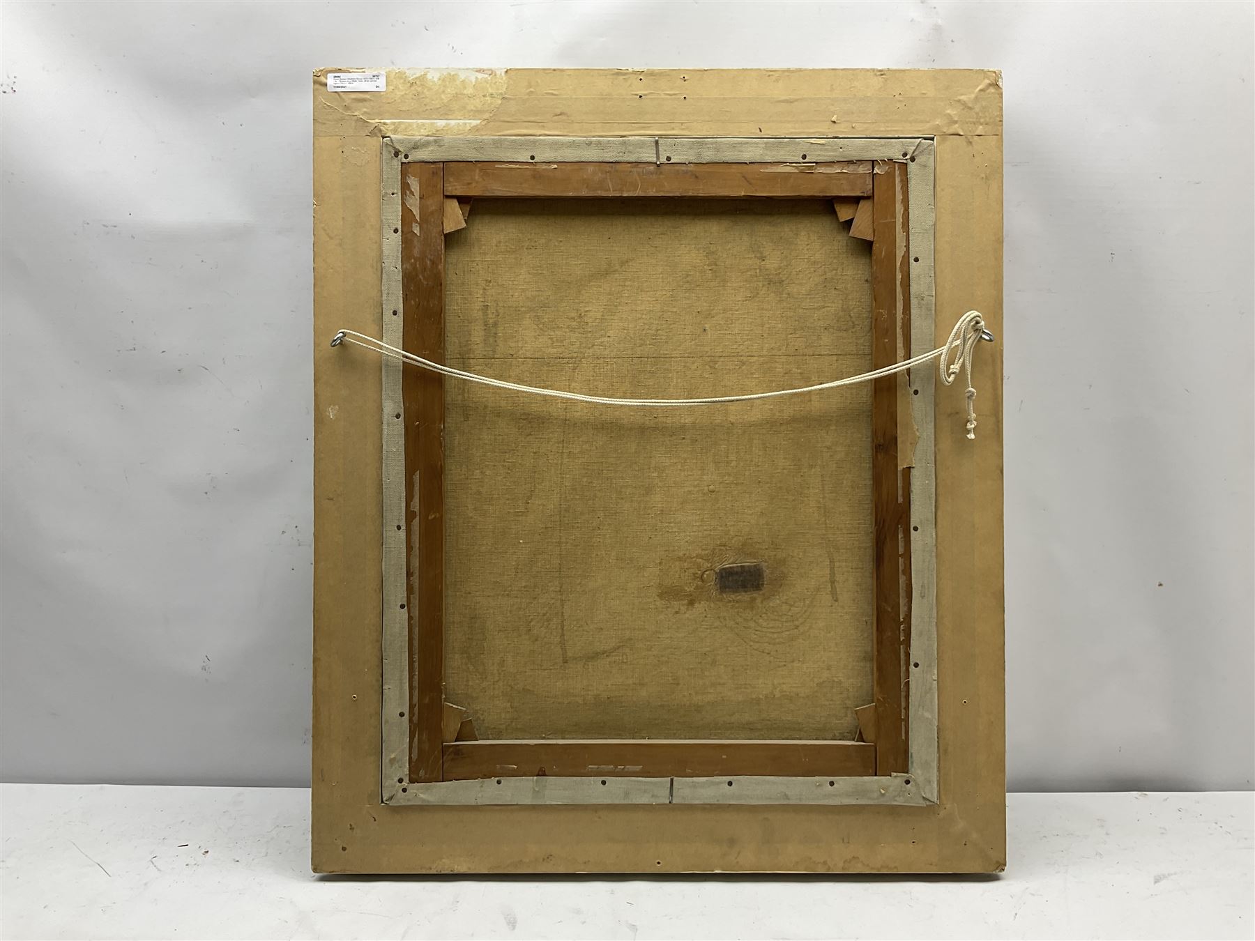 Owen Bowen (Staithes Group 1873-1967): Still Life - Flowers in a Glass Vase, oil on canvas signed 59cm x 49cm