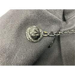 Hull City Police - vintage tunic with matching cape, collar no.H460; another tunic with WW2 medal ribbon bar; early sergeant's tunic; and later sergeant's tunic (5)