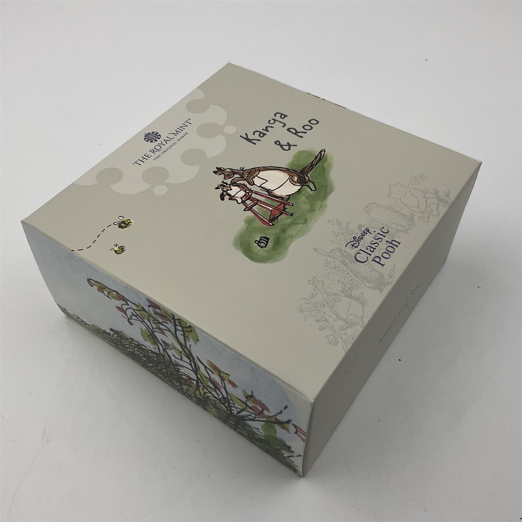 The Royal Mint United Kingdom 2022 'Kanga and Roo' gold proof fifty pence coin, cased with certificate