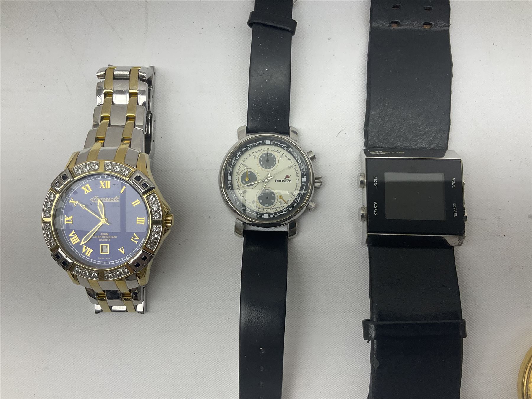 Collection of gents watches to include a Palfinger example, Sekonda, Hi-Tek, Panerai etc