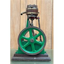Stuart No. 1 model steam engine, pre war. H38cm.