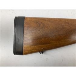 BRNO Model 581 semi-automatic .22 rifle, the 56cm barrel threaded for a sound moderator, serial no.4169, L101cm FIREARMS CERTIFICATE REQUIRED OR RFD