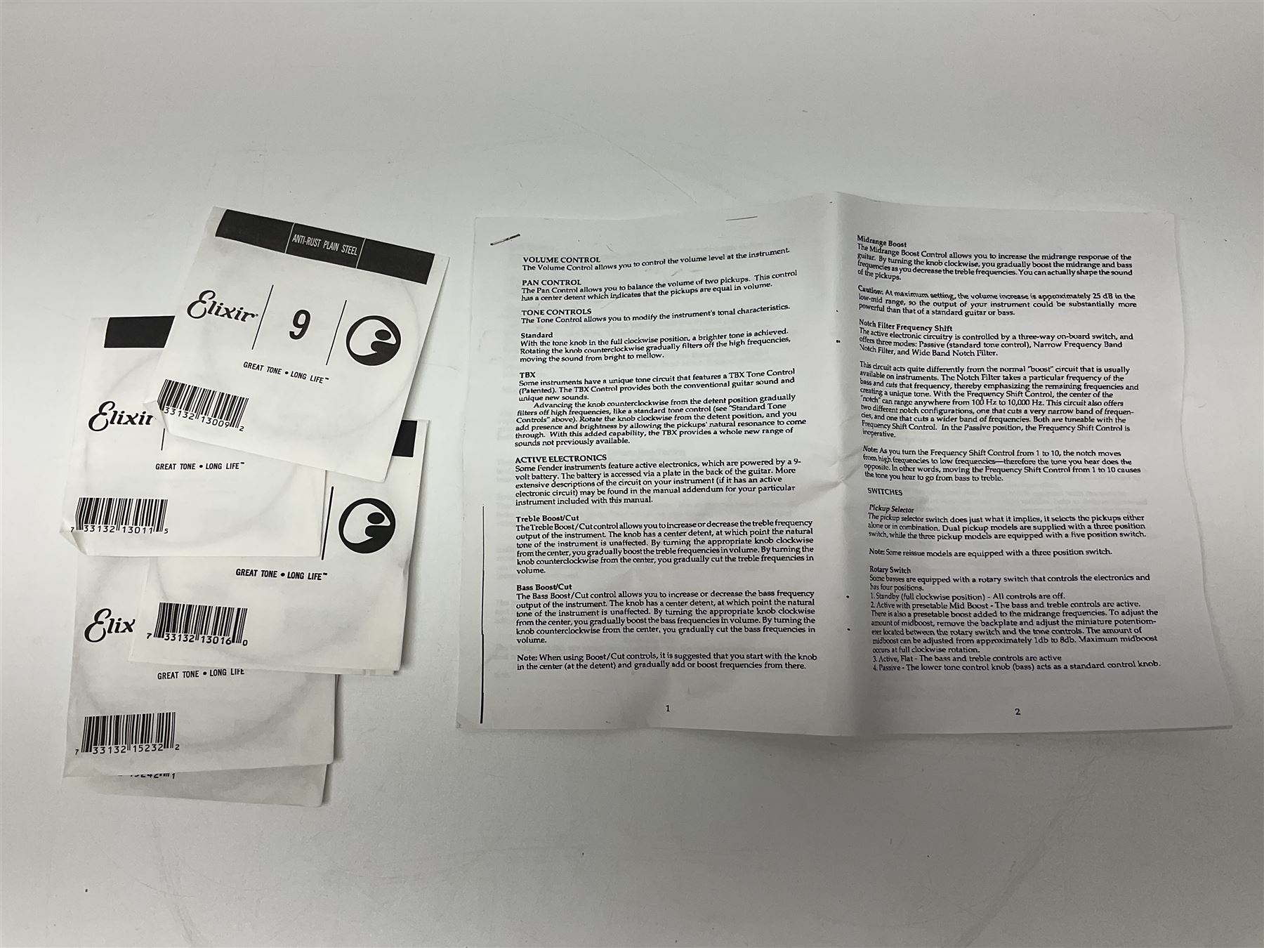 Dunlop Volume Pedal, Morley Pro Series Volume pedal, Behringer TU300 Chromatic Tuner, Sealey Digital multimeter etc; in Antler carrying case