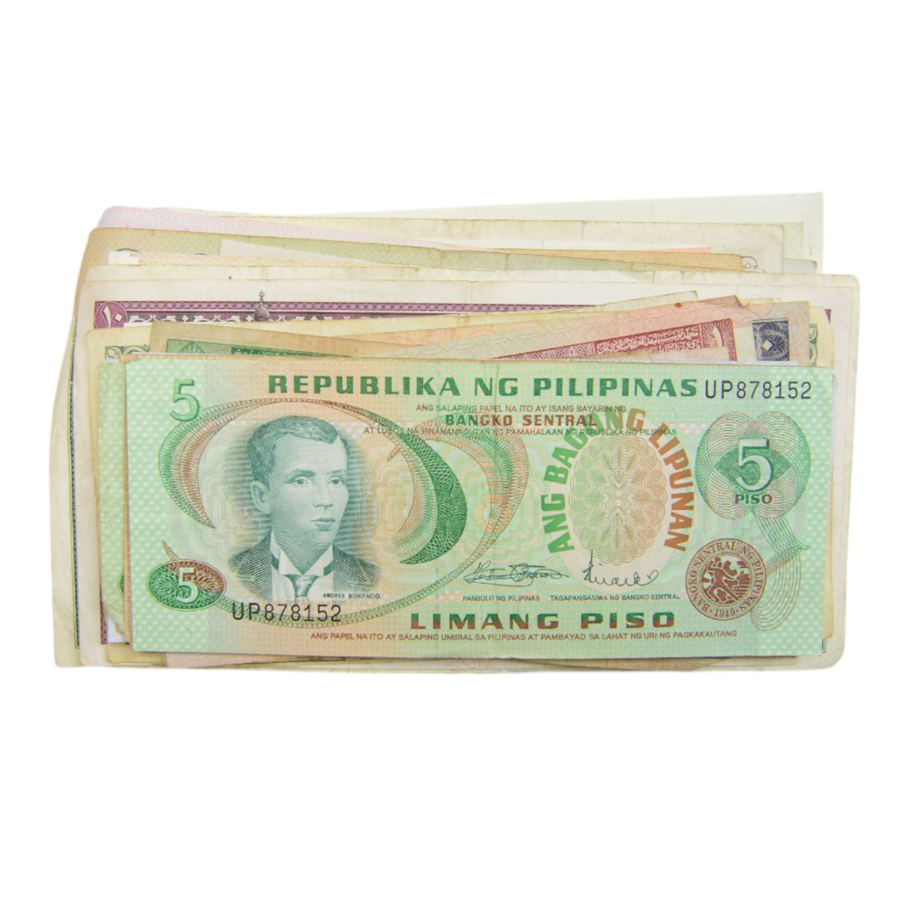 Great British and World coins and banknotes, including Bank of England ten shillings note, various Cyprus notes, Maria Theresa silver restrike thaler, pre-Euro coinage, pre-decimal coinage etc