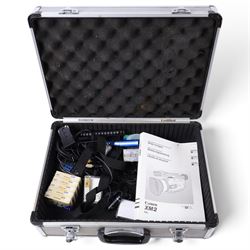 Canon XM2 3CCD Digital Video Camcorder, with original box and instructions, contained in a flight case with accessories