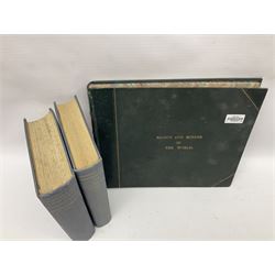 Collection of books, to include G A Foan; The Art and Craft of Hairdressing, M Verni; Modern Beauty Culture, E L Raymond; Sights and Scenes of the World and Gill & Briggs; The History of Birmingham in two vols, together with six copies of Connoisseur Magazine and three copies of The English Review 