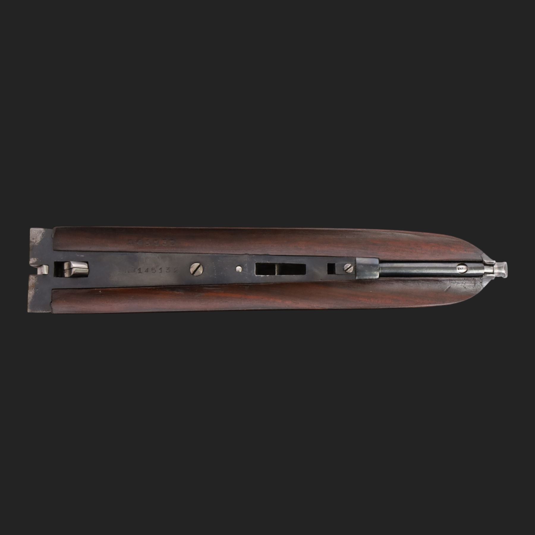 AYA 12 bore double trigger sidelock ejector, side by side double barrel shotgun with 71cm (28