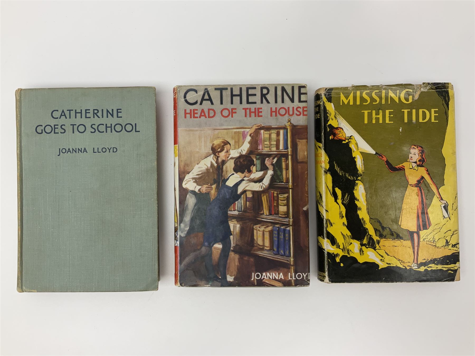Young England An Illustrated Annual 1918; three children's books by Joanna Lloyd; Pettman Grace: Missing The Tide. 1949; and five other children's books; some with dustjackets (10)