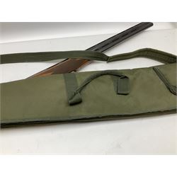 Winchester Japan 5500 12-bore by two-and-three quarters over-and-under double barrel boxlock ejector sporting gun, with 71cm barrels, ventilated rib and barrels, the walnut stock with chequered pistol grip and fore-end, single selective trigger and top safety, serial no.K542927E, L115cm overall; in gun sling SHOTGUN CERTIFICATE REQUIRED