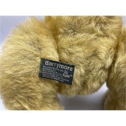 Four modern limited edition teddy bears - two by Russ Berrie, 'Hanley' H56cm and 'Barrymore'; Hermann with growler mechanism; and Northumberland Bearcraft 'Seaton' No.24/50 (4)