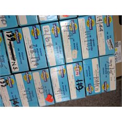 Large collection of HO scale Athearn kit built rolling stock, boxed