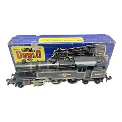 Hornby Dublo - 3-rail Class 4MT Standard tank 2-6-4 locomotive No.80059 in lined BR black; in original box