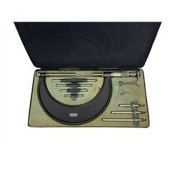  Two inch and six inch boxed micrometer with a Tooltech rotary tool kit and attachments. 