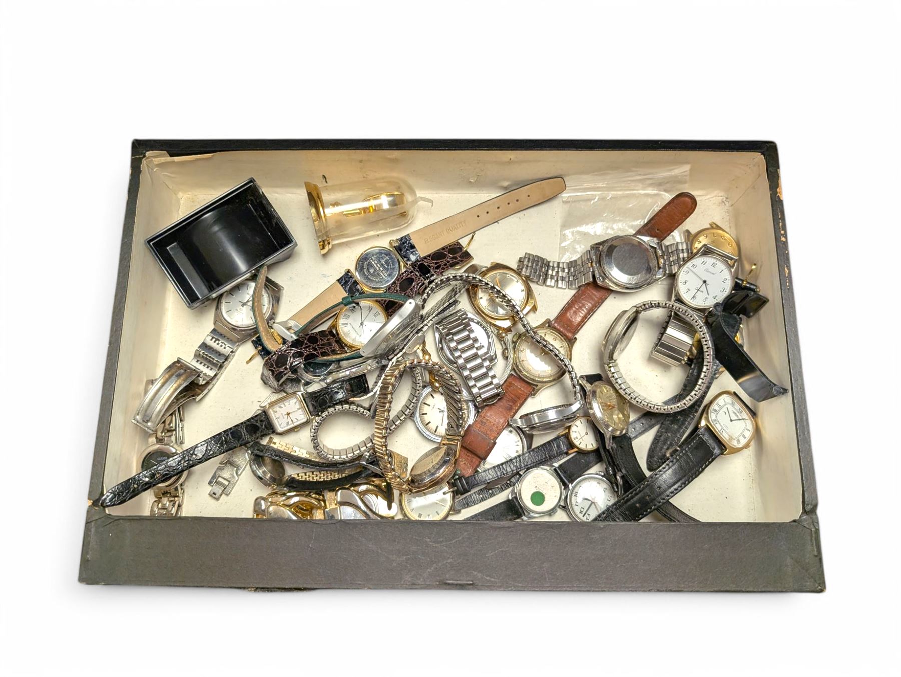 Collection of wristwatches, including Seiko, Timex, Wakmann etc