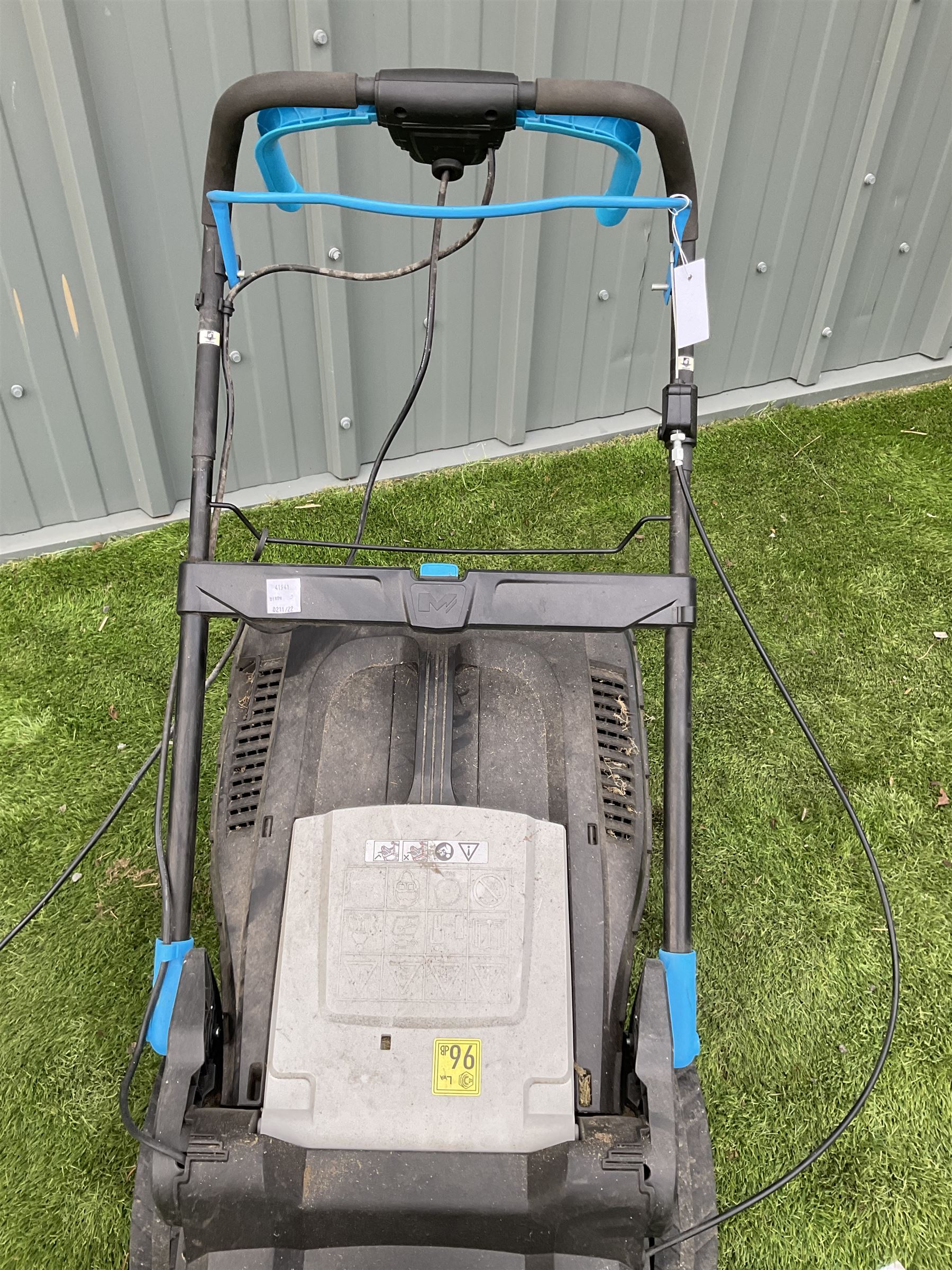 Mac Allister 42cm electric lawnmower  - THIS LOT IS TO BE COLLECTED BY APPOINTMENT FROM DUGGLEBY STORAGE, GREAT HILL, EASTFIELD, SCARBOROUGH, YO11 3TX