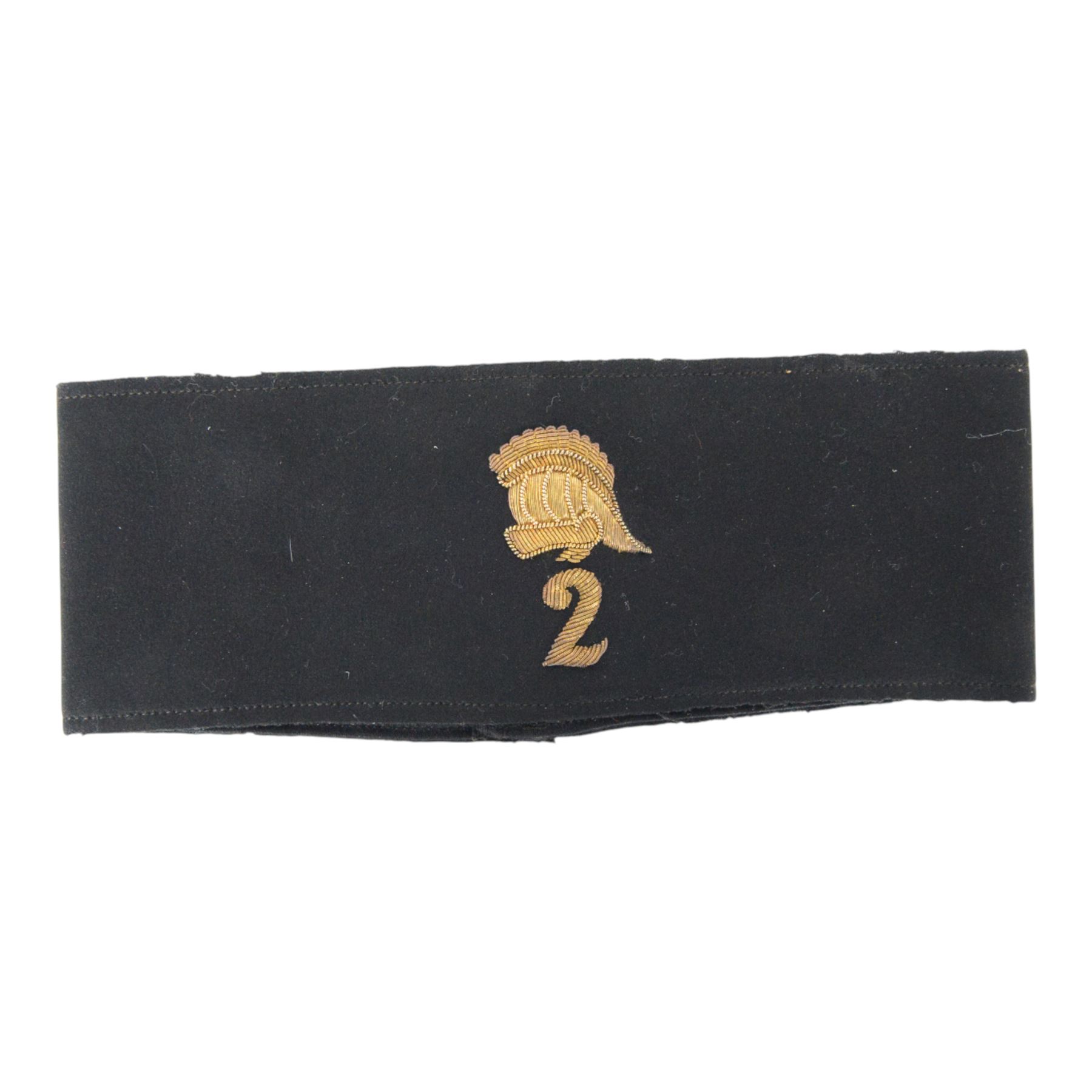 Seven foreign military armbands, comprising Soviet Aeroflot, three Dutch Engineers; 1st 2nd & 3rd class and three East German Civil Police, Streife & Helfer der Volkspolizei
