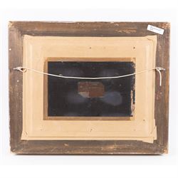 Alfred Provis (British 1818-1890): Peeling Turnips, oil on panel signed and dated 1879, 26cm x 35cm