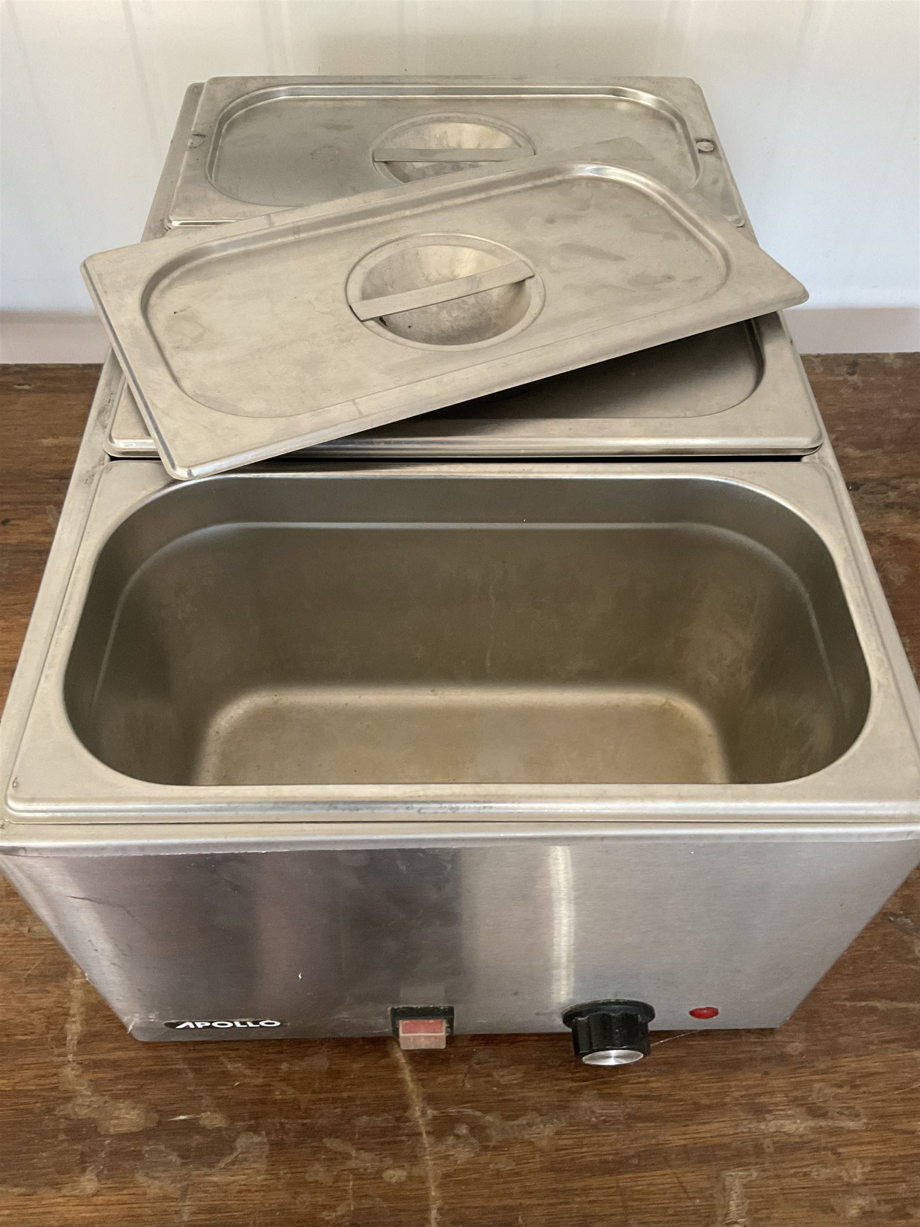 Apollo ABM 1.3KW Bain Marie - THIS LOT IS TO BE COLLECTED BY APPOINTMENT FROM DUGGLEBY STORAGE, GREAT HILL, EASTFIELD, SCARBOROUGH, YO11 3TX
