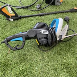 Titan pressure washer and Macalister corded hedge trimmer - THIS LOT IS TO BE COLLECTED BY APPOINTMENT FROM DUGGLEBY STORAGE, GREAT HILL, EASTFIELD, SCARBOROUGH, YO11 3TX