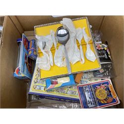 Collection of Wedgwood Jasperware, to include candy box with lid, miniature vase, trinket dishes, together with other collectables in six boxes 
