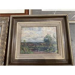 Collection of 19th and early 20th century oil paintings and watercolours, artists including Joseph Pighills, Victor Noble Rainbird, Louis Cox, Arthur W Newsholme, John Sowden, Arthur Tucker, Albert Woods, Alfred Robert Hayward, Manner of Thomas Creswick, etc (15)
