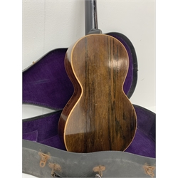 Pietro Tonelli Napoli acoustic guitar in carrying case