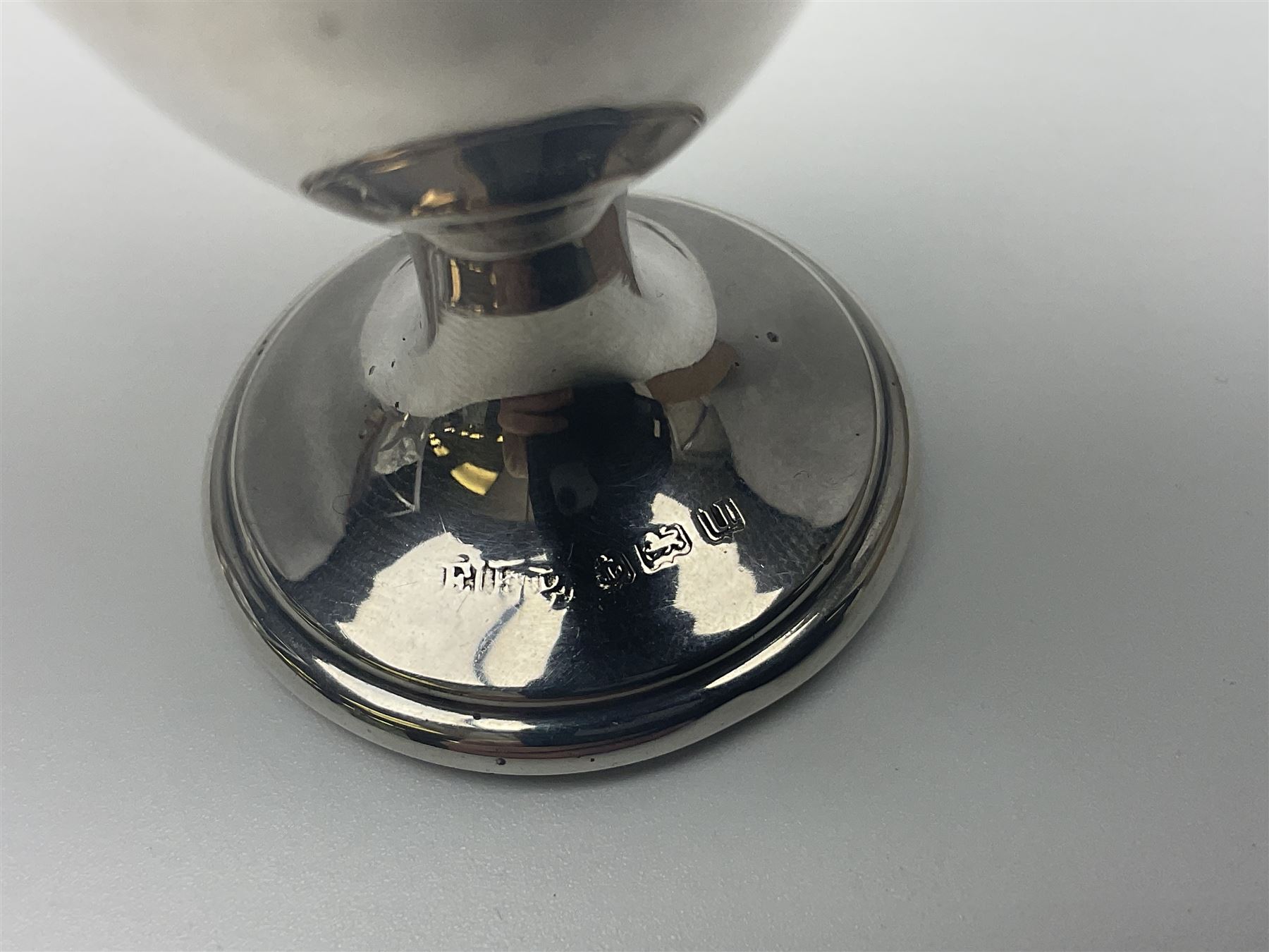 Early 20th century cut glass silver sugar caster, hallmarked C B Thomas & Co, Birmingham 1910, together with silver pepper, hallmarked, a continental silver pickle fork, stamped 800 and a plated cake fork