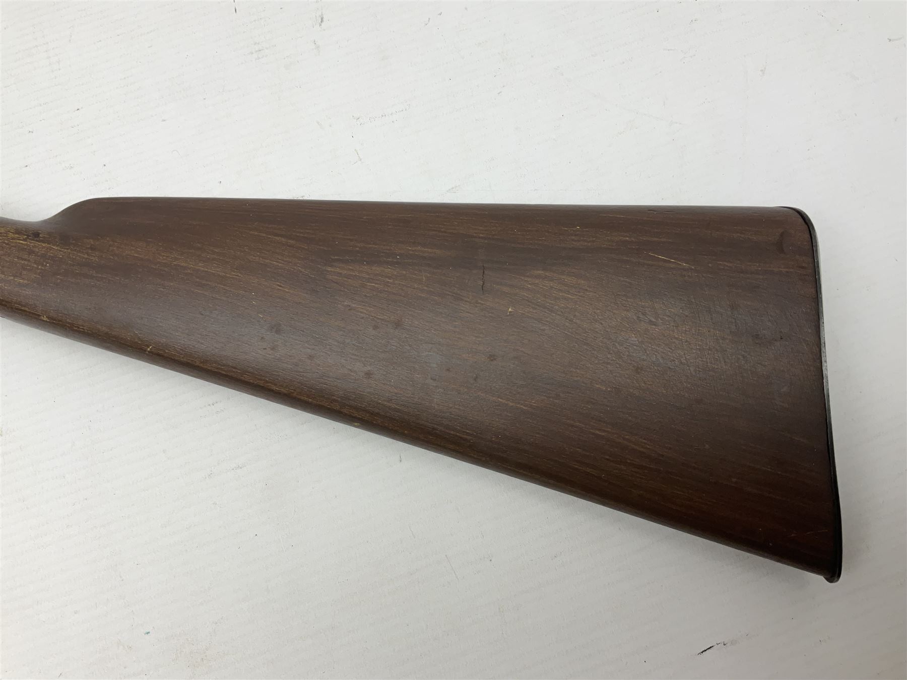 RFD ONLY AS ONE BARREL OUT-OF-PROOF -  – Belgian .410 folding side-by-side double barrel hammer shotgun with 66cm(26