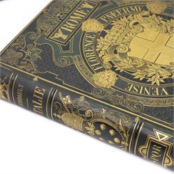 Limiers, Henri-Philippe de - 'Annales de la Monarchie Francoise' published Chez L'Honore  
& Chatelain, Amsterdam 1724, three volumes in one, sixty three full page plates, full calf, Gourdault, Jules - L'Italie' published Paris 1877, decorative boards, aeg, and 'Tableaux de la Revolution Francoise' with forty engraved plates out of forty eight (3)