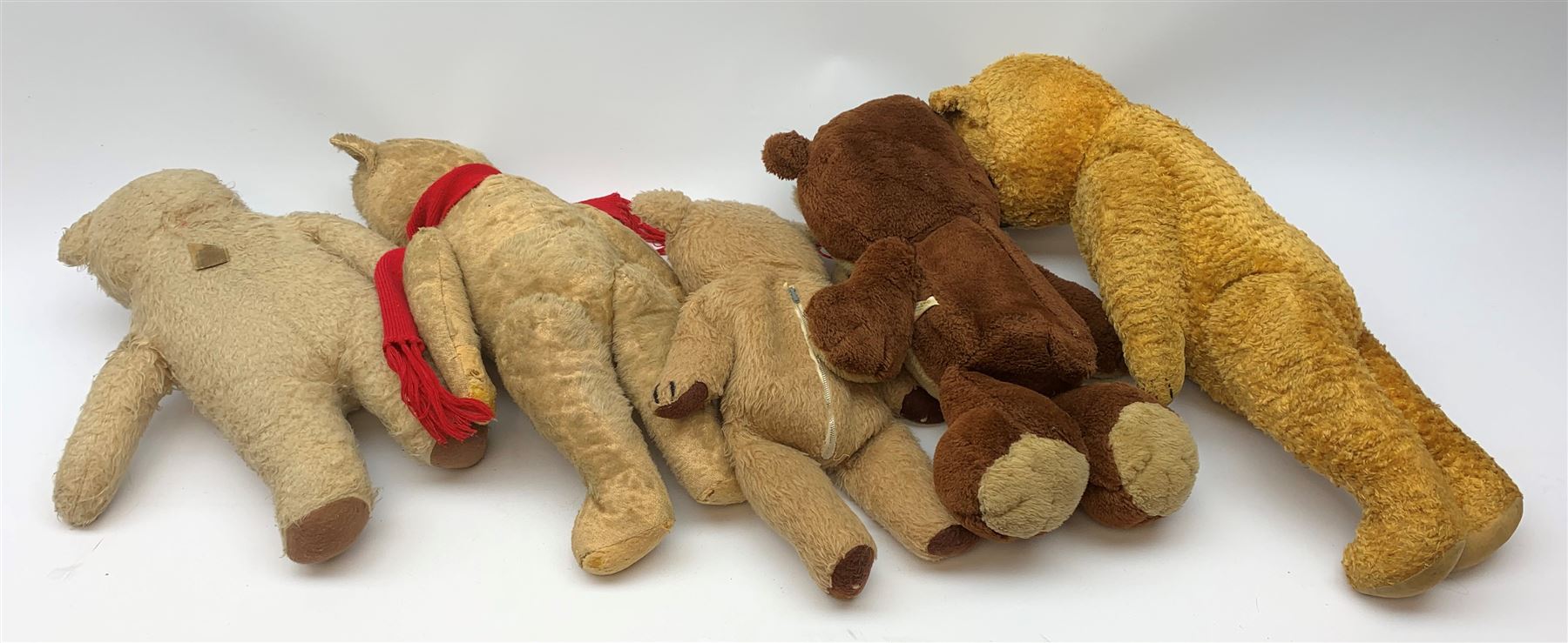 Gabrielle Designs Paddington Bear with plastic dog type nose and felt foot pads, undressed, H18