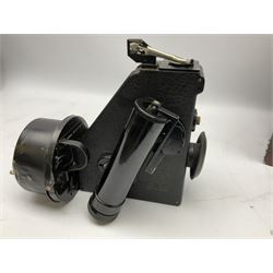 WW2 Air Ministry Bubble Sextant Mk. IXA 6B/218 No.561/44 in original box; and Air Ministry Lamp Signalling Type 